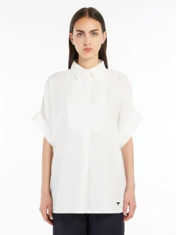 Cotton poplin shirt