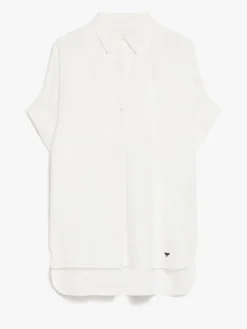 Cotton poplin shirt