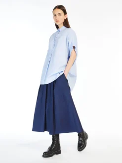 Cotton poplin shirt
