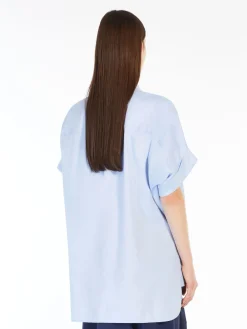 Cotton poplin shirt