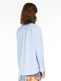 Cotton poplin shirt