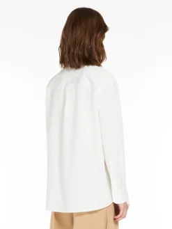 Cotton poplin shirt