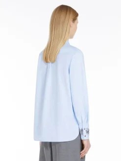 Cotton poplin shirt