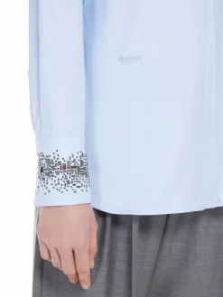 Cotton poplin shirt