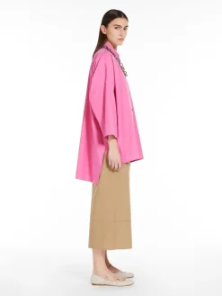 Cotton poplin shirt
