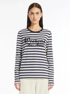 Cotton print T-shirt