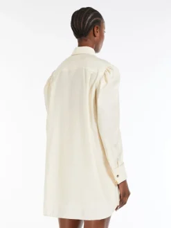 Cotton satin shirt