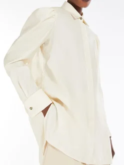 Cotton satin shirt
