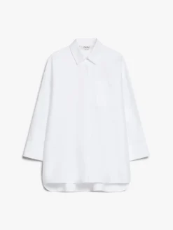 Cotton twill blouse