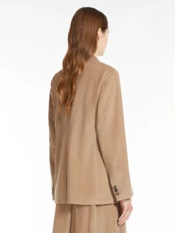 Cotton velvet jacket