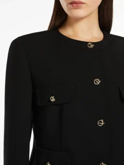 Cropped cady jacket