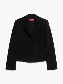 Cropped cady jacket