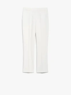 Cropped sablé trousers