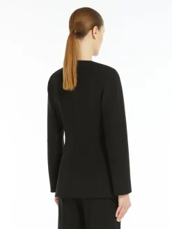 Crêpe jersey jacket