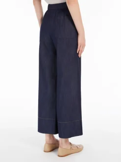 Denim joggers