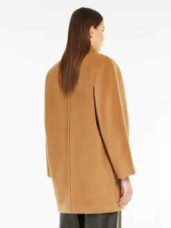 Double-breasted wool jacket