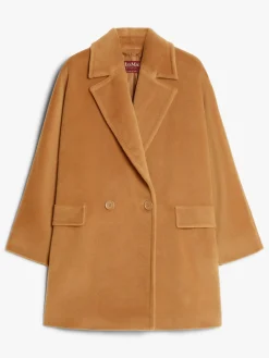 Double-breasted wool jacket