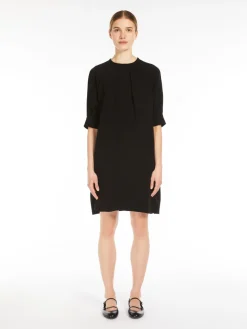Dress in fluid cady