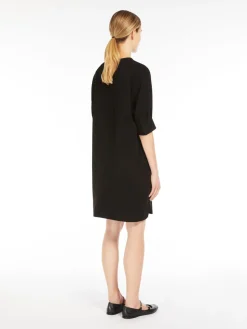Dress in fluid cady