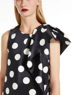 Duchess satin dress