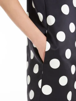 Duchess satin dress