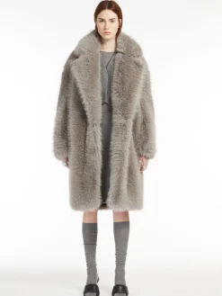Faux fur coat