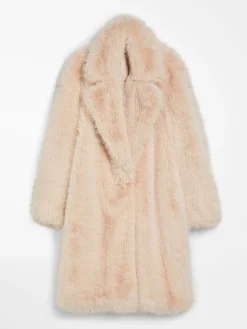 Faux fur coat