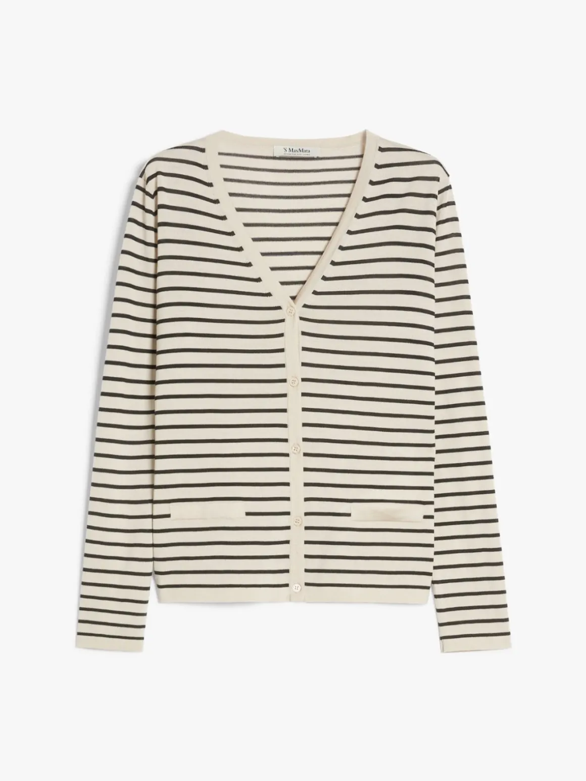 Fine wool cardigan