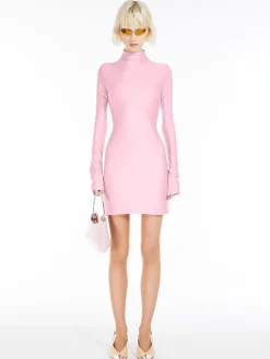 Fitted stretch-jersey dress