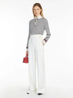 Fitted wool jumper