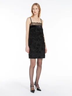 Flared cady dress
