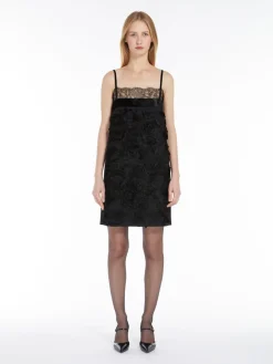Flared cady dress