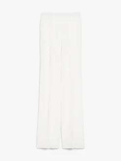 Flared cady trousers