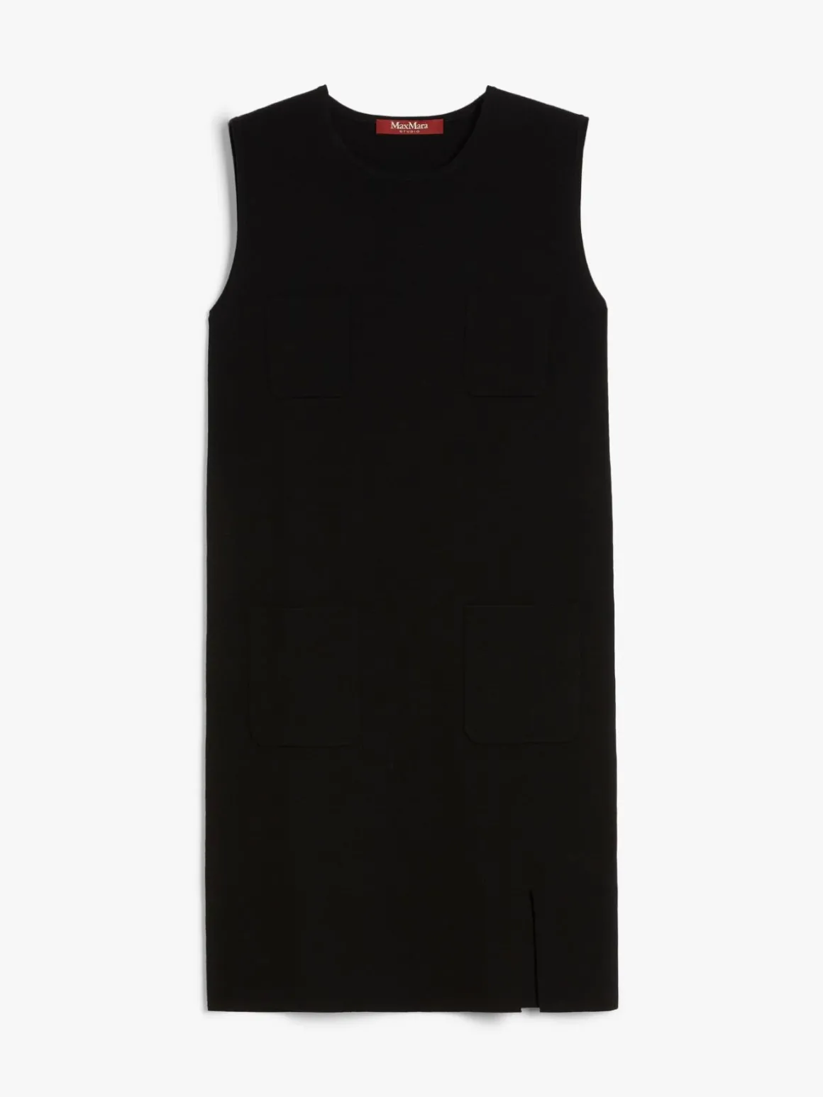 Flared viscose dress