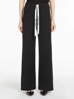 Fleece drawstring trousers
