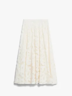 Floral lace skirt