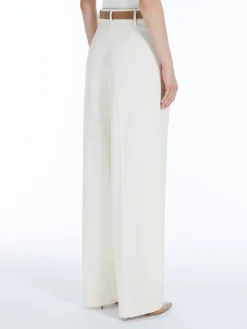 Flowing cady trousers