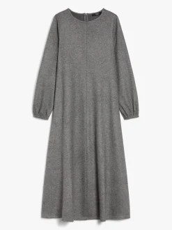 Flowing jacquard jersey dress