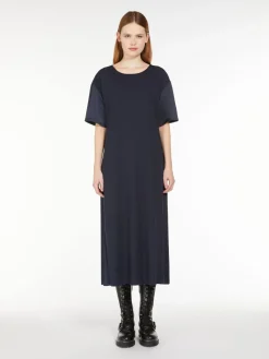 Fluid jersey dress