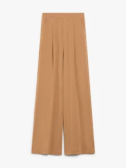 Fluid jersey trousers