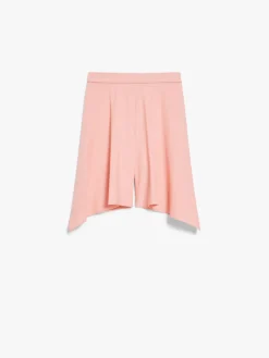 Fluid silk shorts