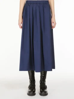 Full taffeta skirt