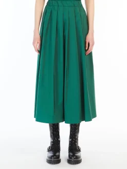 Full taffeta skirt