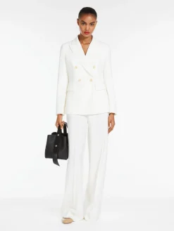 Gabardine wool blazer
