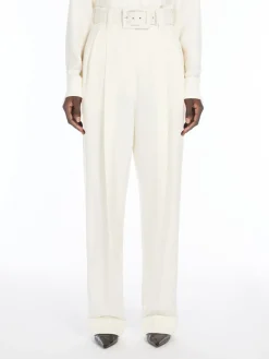 Grain de poudre wool trousers