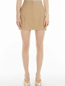 High-waisted shorts