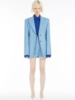 High-waisted shorts