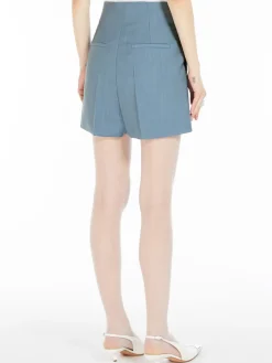 High-waisted shorts