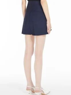 High-waisted shorts
