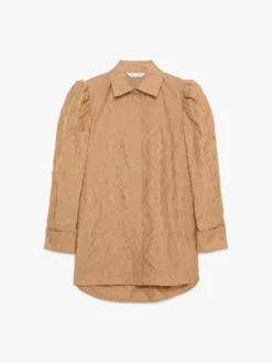 Jacquard fil coupé shirt